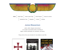 Tablet Screenshot of jameswassermanbooks.com